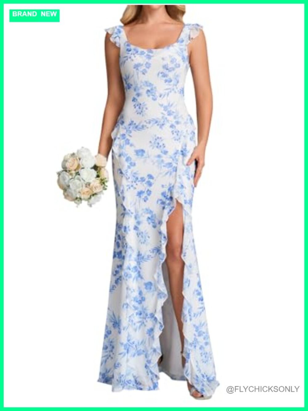 Sheer Mesh Backless Bodycon Maxi Dress with Slit